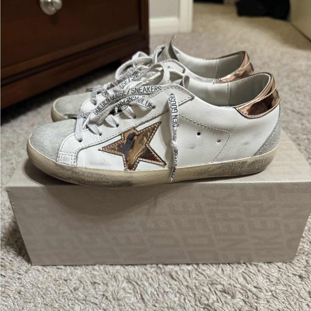 SIZE 36 WHITE GOLDEN GOOSE